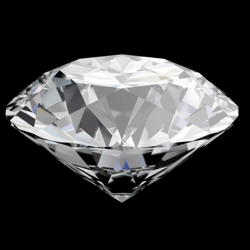 Diamant blanc 1 carat certifié GIA